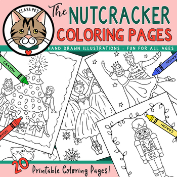 The nutcracker coloring pages by class pet tpt