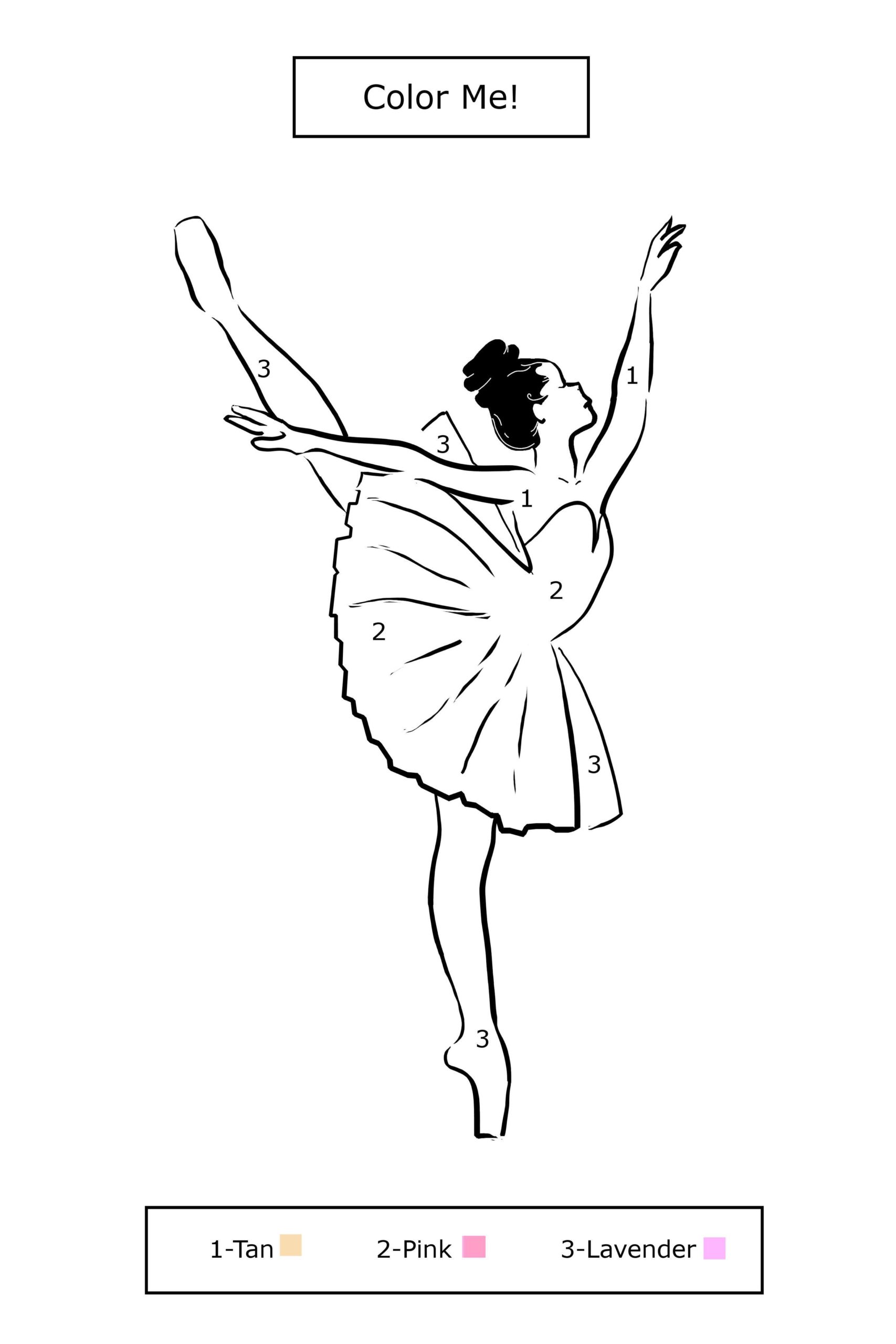 Ballerina coloring sheets pack of â coloring books for kidz