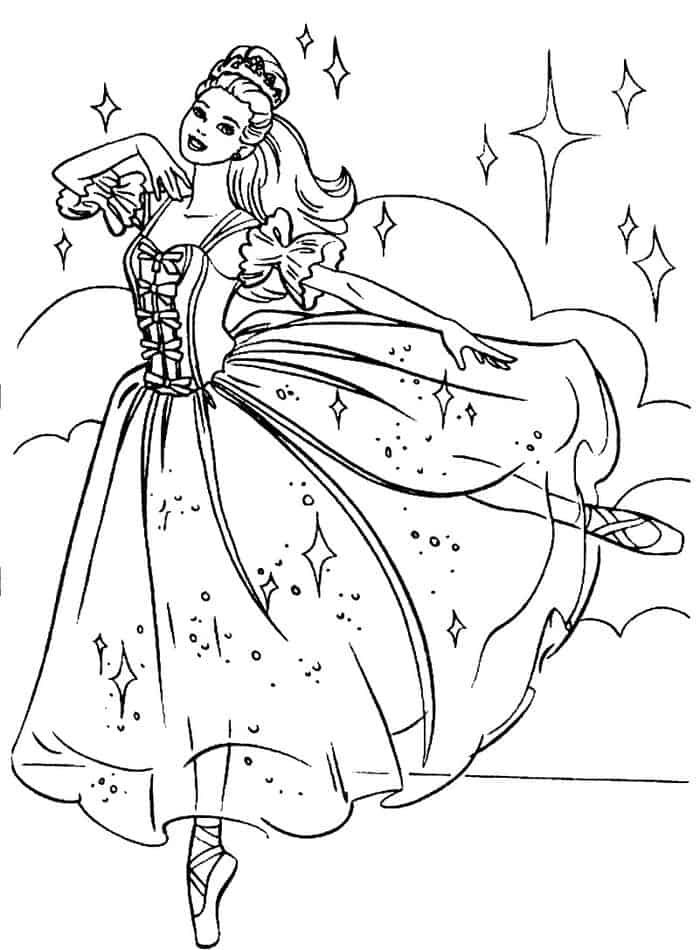 Sleeping beauty ballet coloring pages dance coloring pages ballerina coloring pages barbie coloring pages