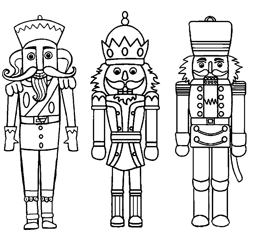 Nutcracker coloring pages printable for free download