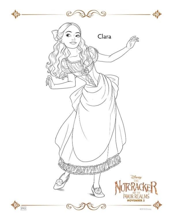 The nutcracker coloring pages and activities