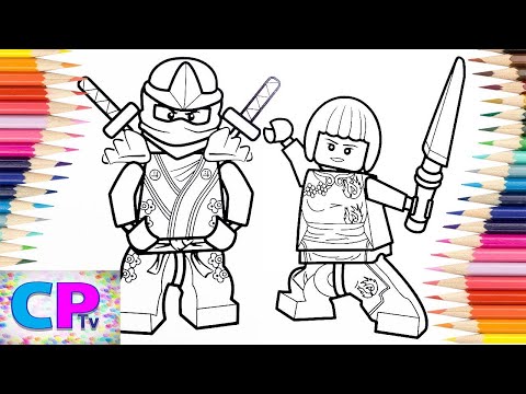 Lego ninjago coloring pages