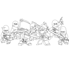 Top free printable ninjago coloring pages online