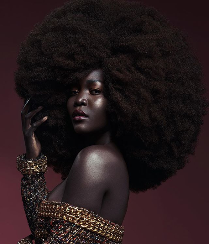 Meet the queen of dark sudanese model nyakim gatwech photos