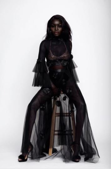 Pictures of nyakim gatwech dubbed queen of darkness that will leave you speechless