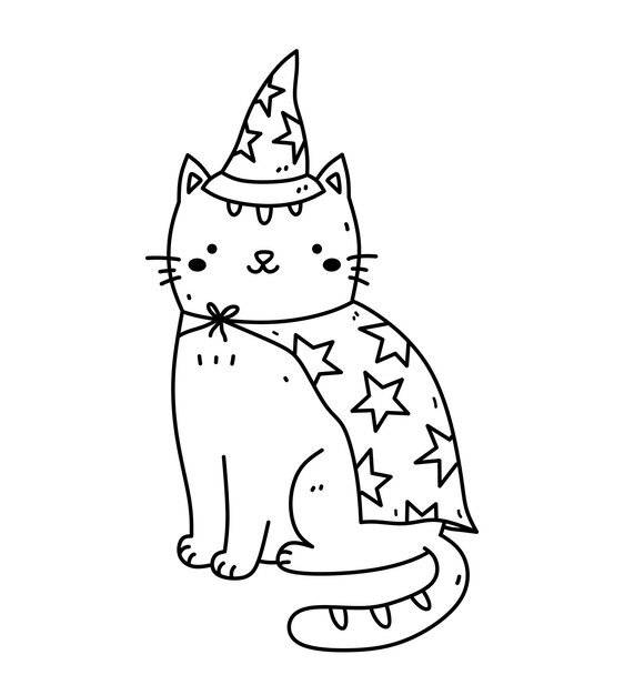 Page cats coloring sheets images