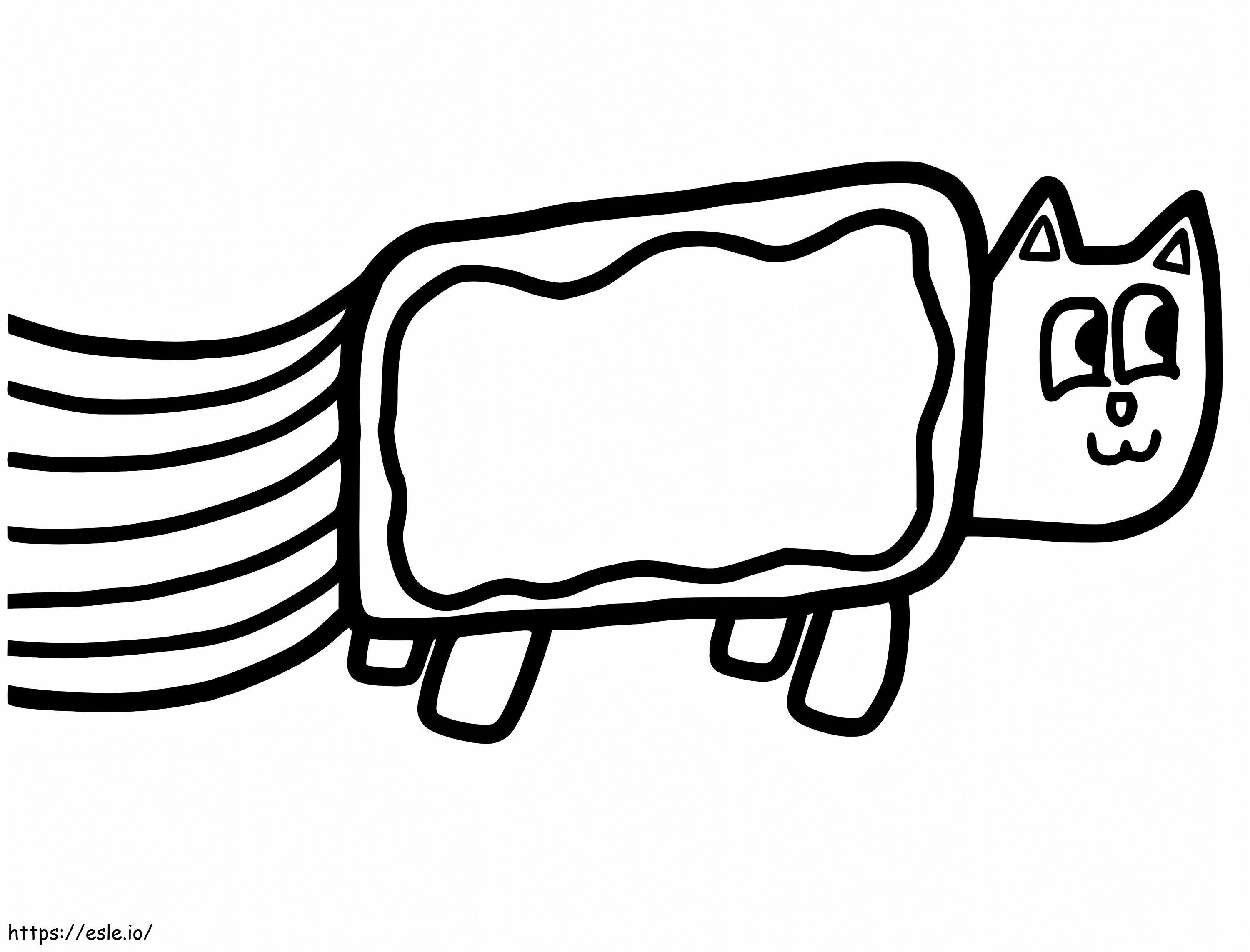 Nyan cat to color vãrityskuva