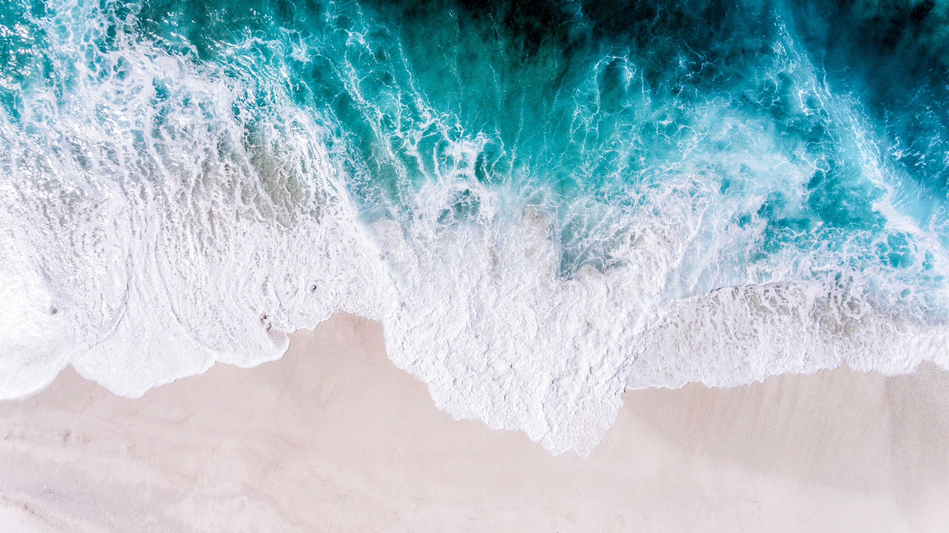 X wallpaper ocean aerial view surf wave foam sand shore ocean wallpaper beachy wallpaper ocean waves