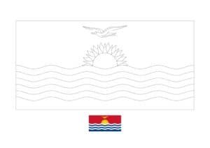 Oceania flags coloring pages coloring sheets of national flags