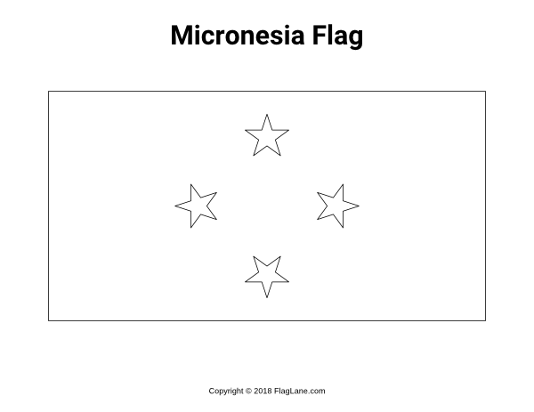 Free oceanian flag coloring pages