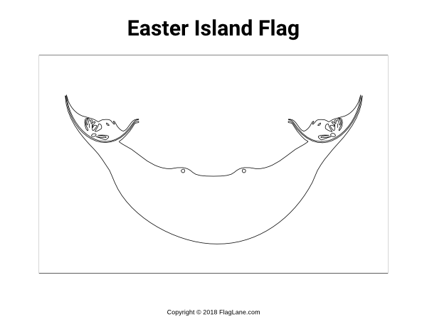 Free oceanian flag coloring pages