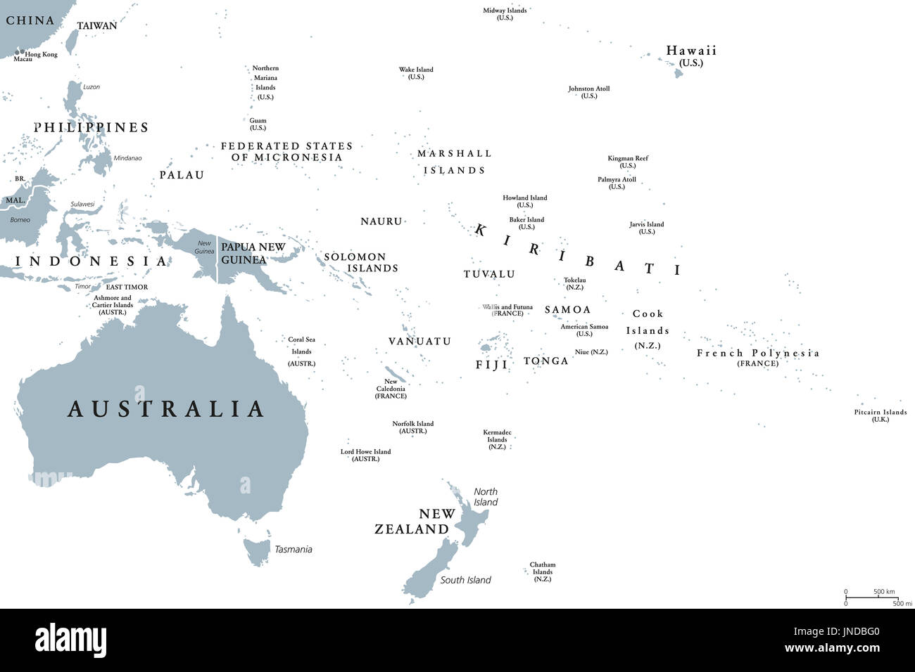 Oceania map hi