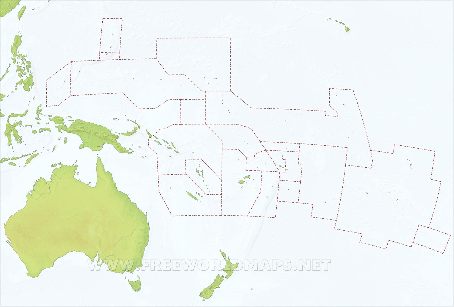 Oceania maps â