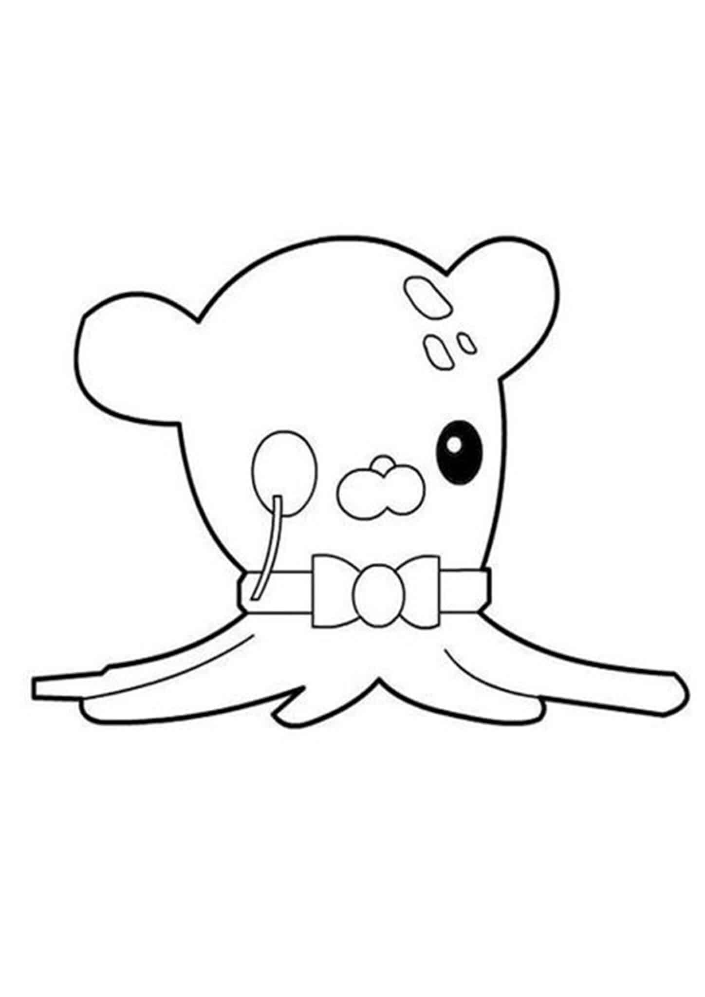 Free easy to print octonauts coloring pages