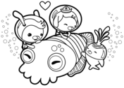 Octonauts coloring pages free coloring pages