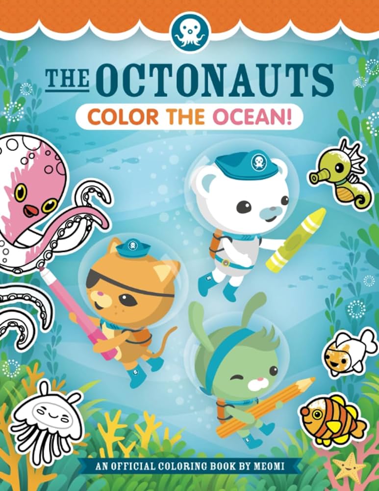 The octonauts lor the ocean an official loring book by meomi meomi books