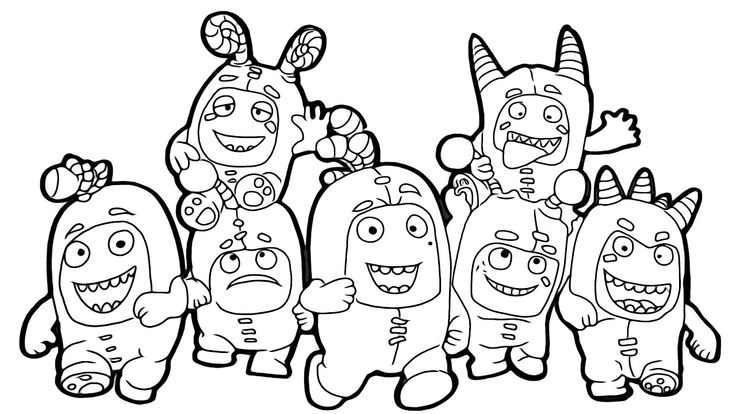 Best oddbods coloring pages coloring pages free printable coloring pages printable coloring pages