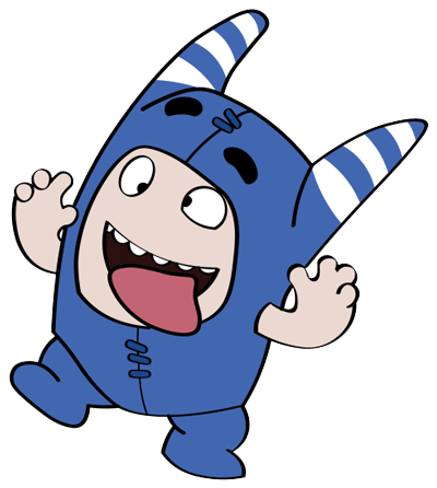 Oddbods pogo coloring pages