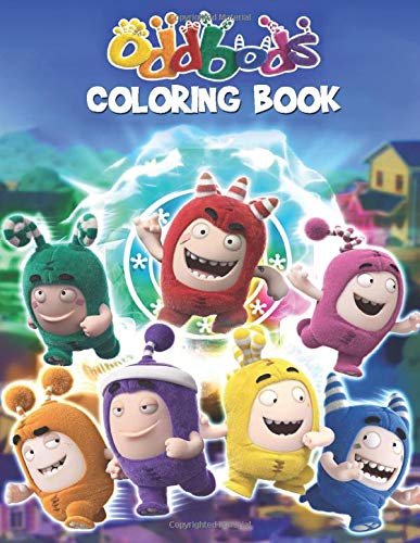 Pdf free oddbods coloring book great coloring book gift for boys x