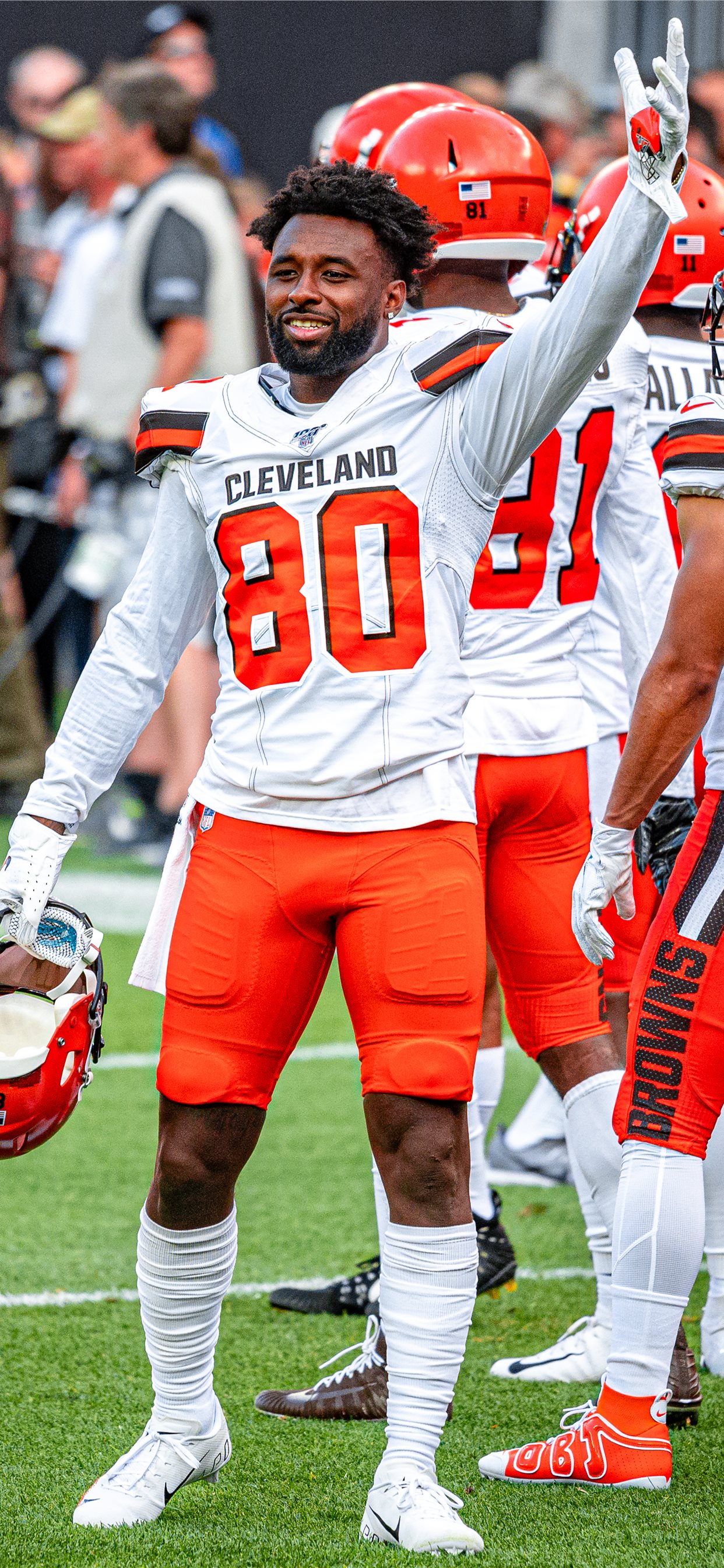 Odell beckham jr cleveland browns iphone x wallpapers free download