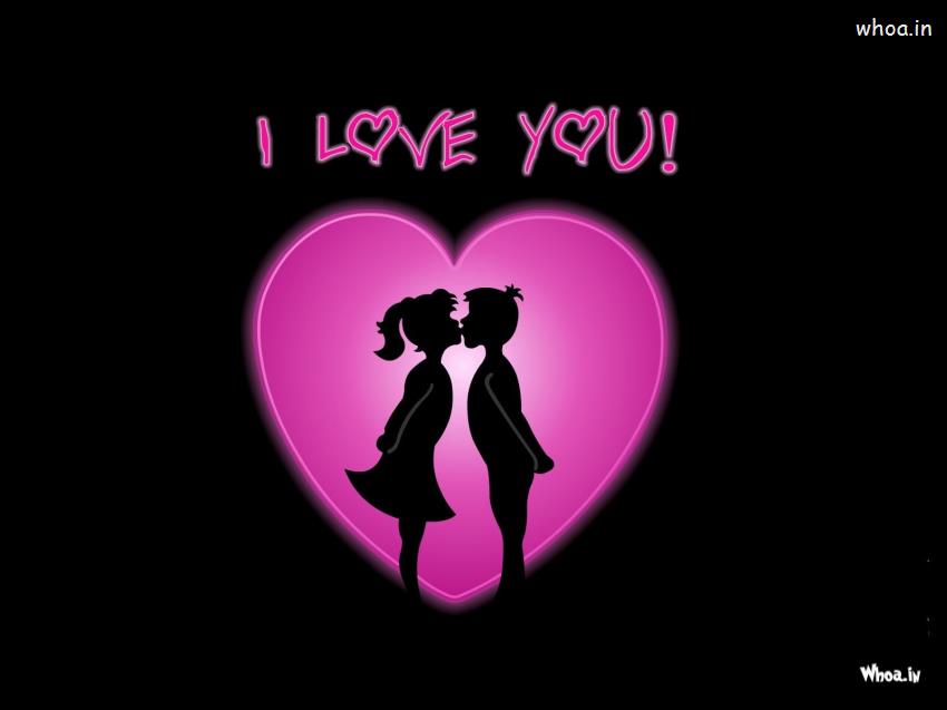 I love you with pk love heart hd i love you wallpaper