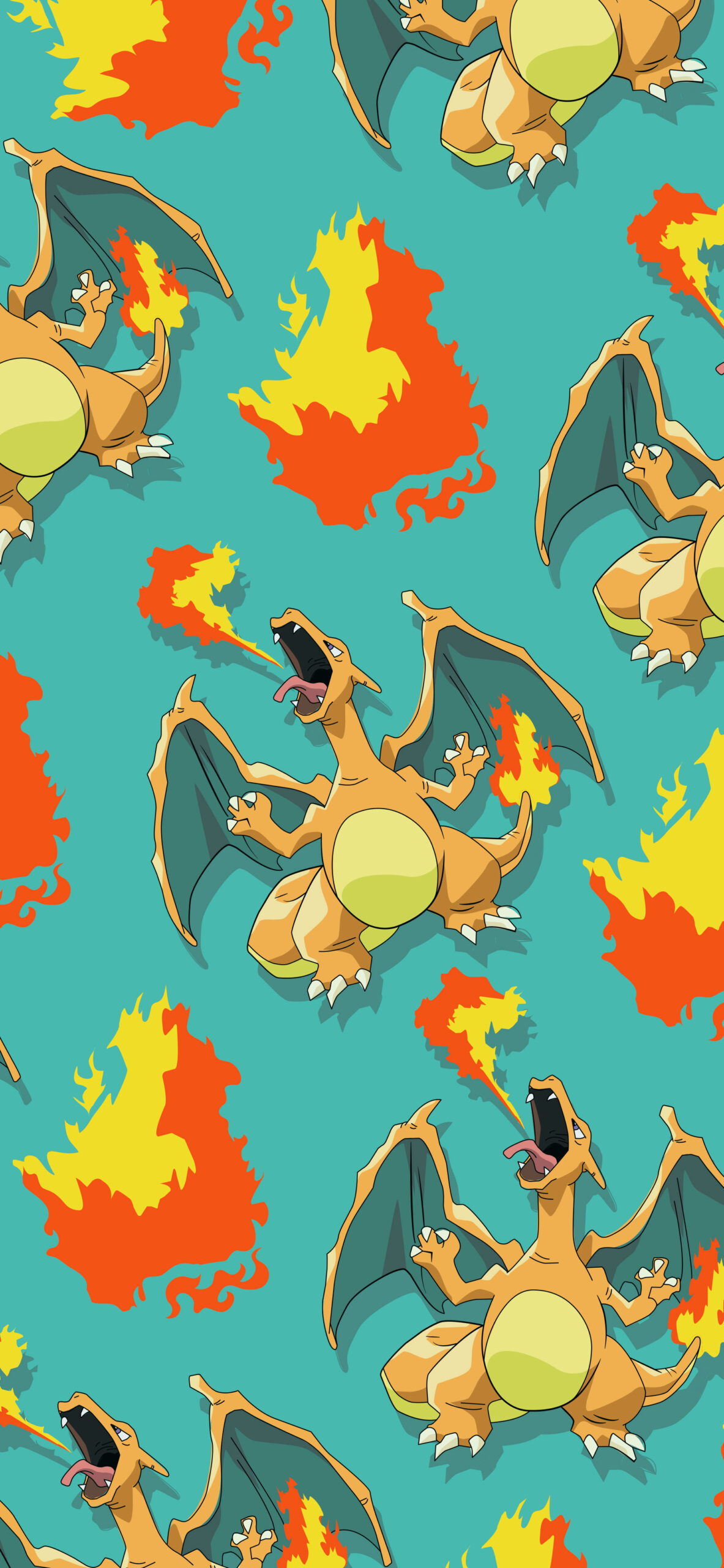 Pokemon wallpaper hd for iphone with charizard