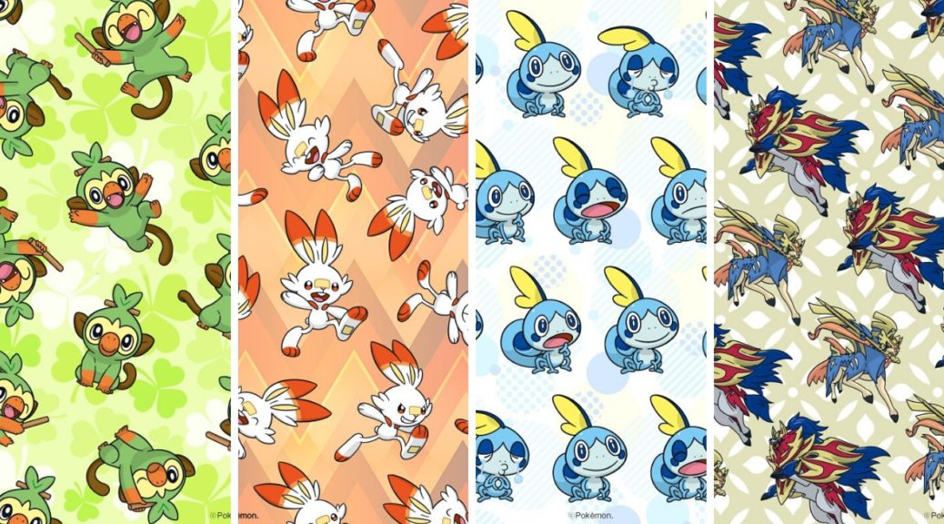 The pokemon pany shares new set of galar pokemon smartphone wallpapers â