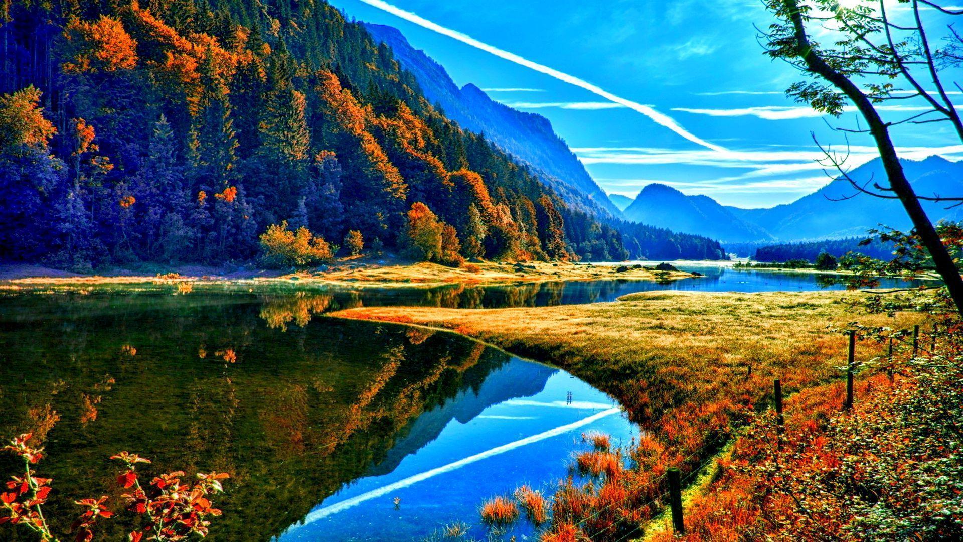 River in the mountains wallpapers