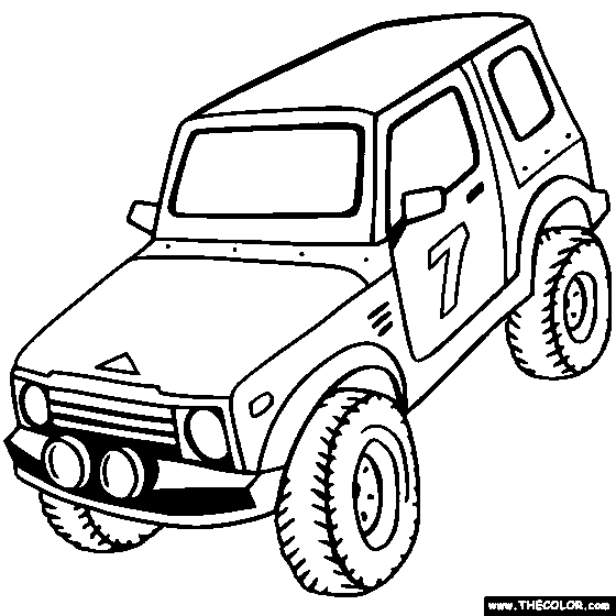 X truck coloring page color xs online