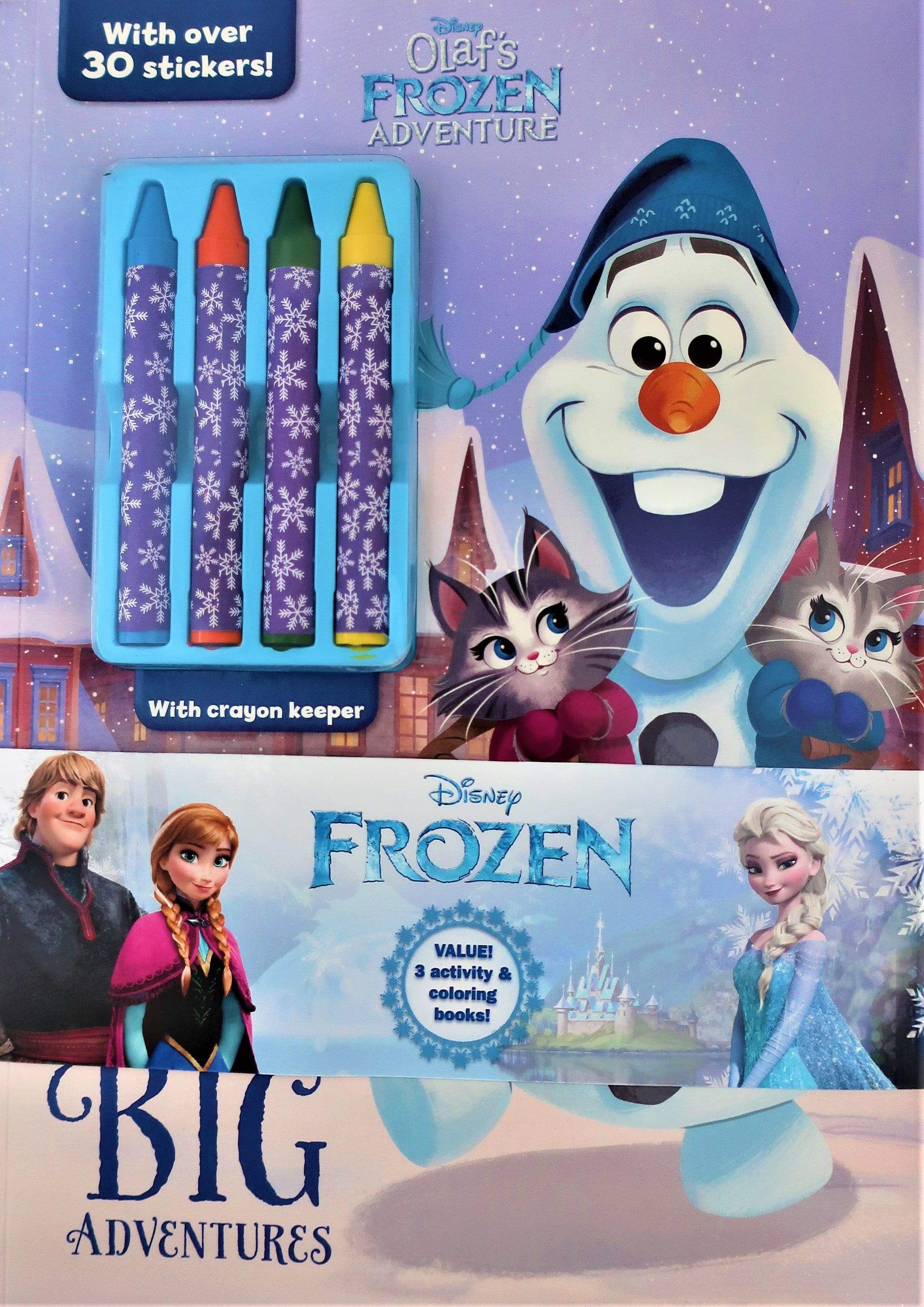 Disneys frozen activity book coloring book set