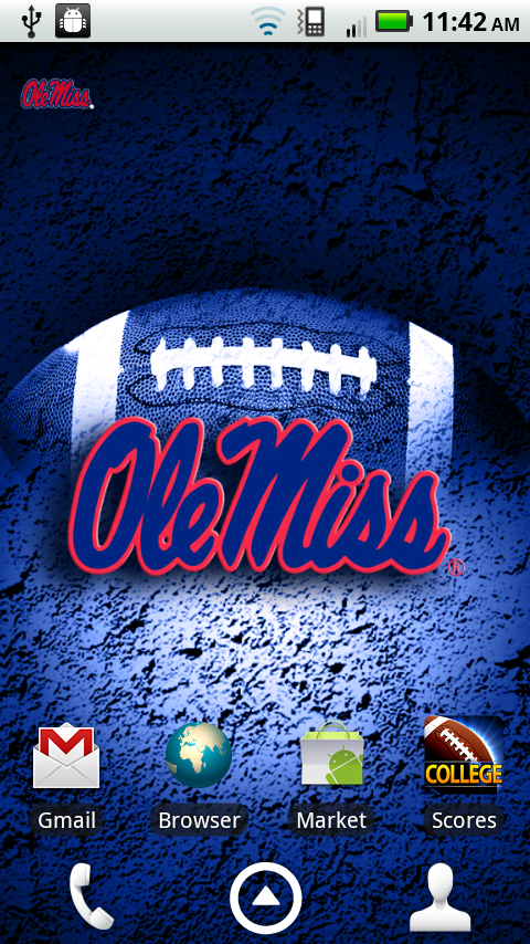 Ole miss rebels revolving wallpaperappstore for android
