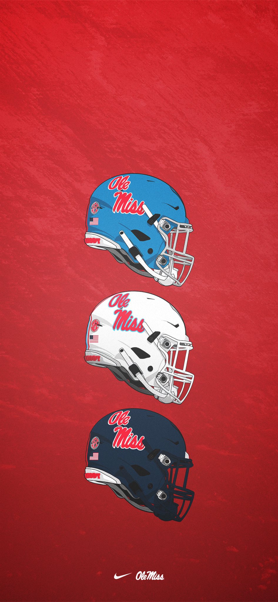 Ole miss football on protect your screen with the best helmets in college football ð wallpaperwednesday httpstcogybvrm