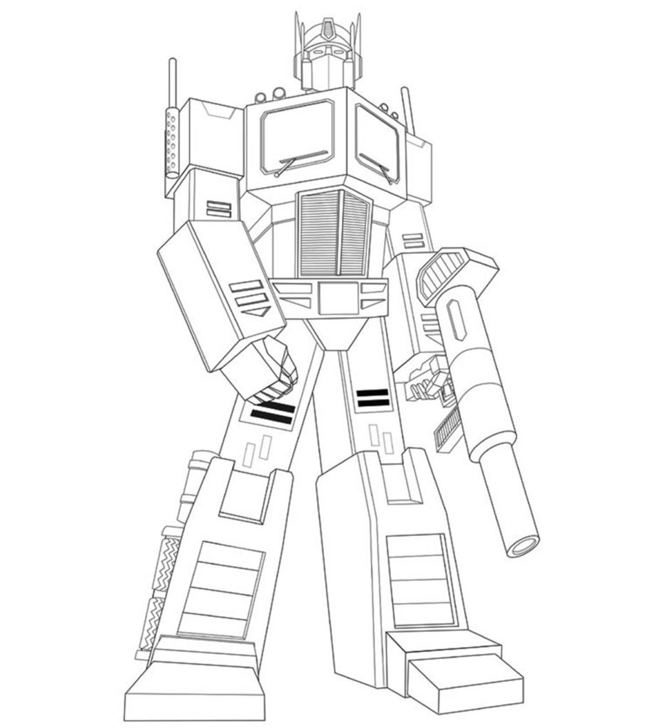 Top free printable transformers coloring pages online