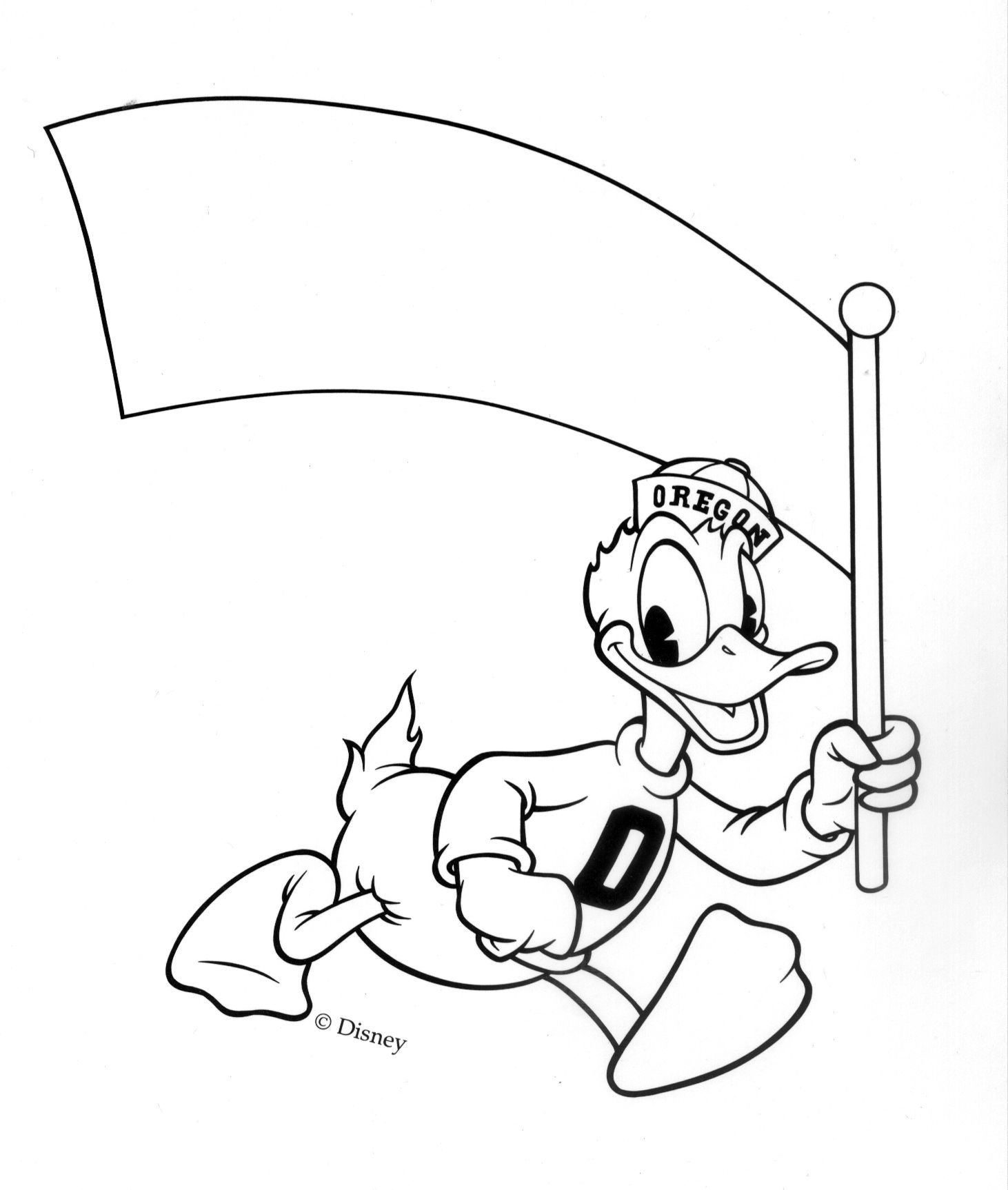 Old school oregon cheer logo oregon ducks logo oregon ducks duck drawing