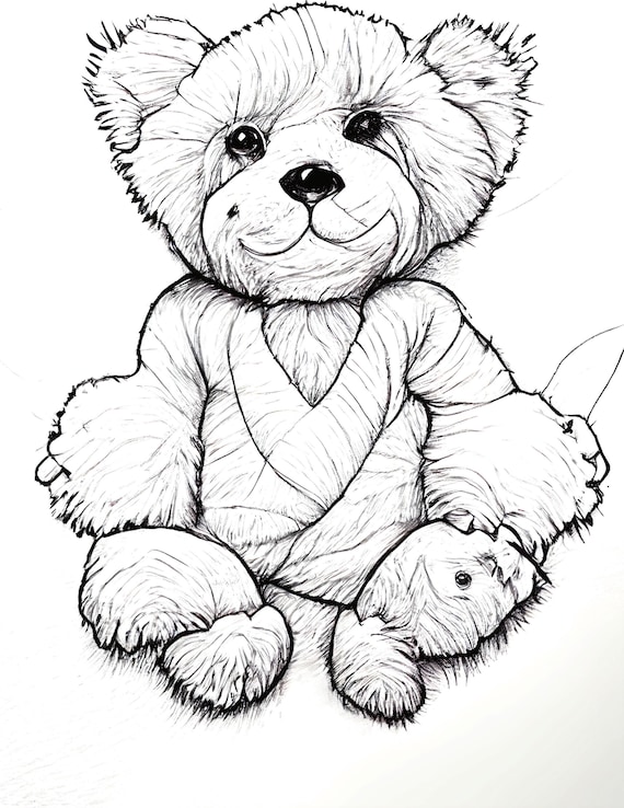 Dibujos para colorear de osos de peluche gran paquete de imãgenes para imprimir y colorear fãcil descarga y conservaciãn