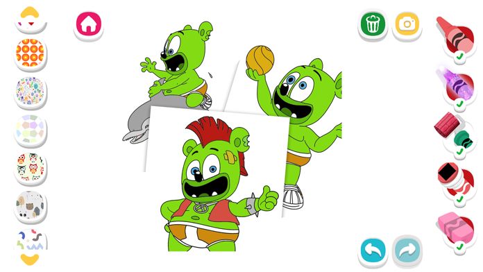 Gummy bear coloring book android s apk download for free
