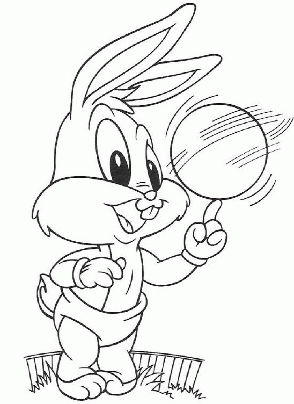 Coloring pages baby bugs bunny coloring pages