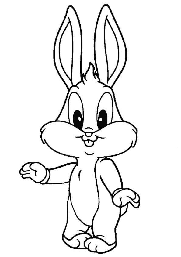 Bugs bunny coloring page coelhinhos de desenho desenho de desenho animado desenhos kawaii