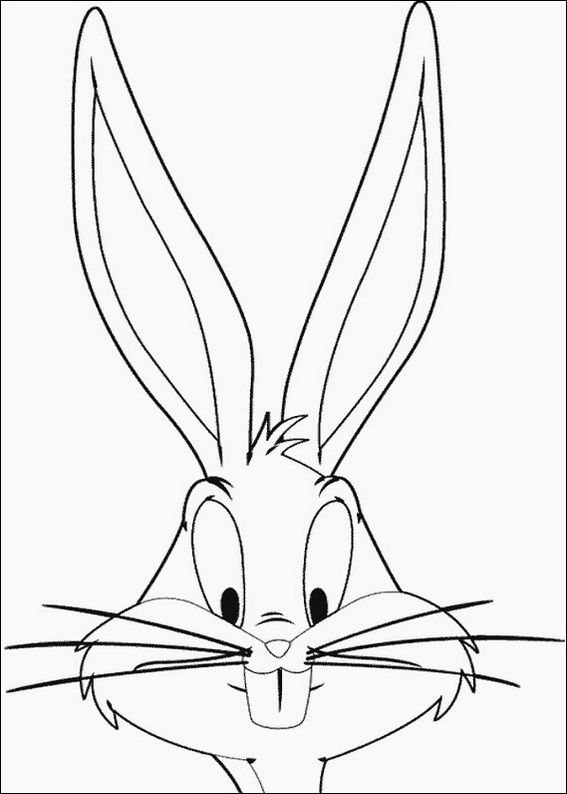 Bugs bunny loring page bunny loring pages bugs bunny drawing bugs bunny