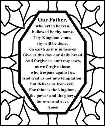The lords prayer maybe do this with the markercontact paper craft ideas for a sun catcherâ prayers for children lords prayer crafts sunday school activities