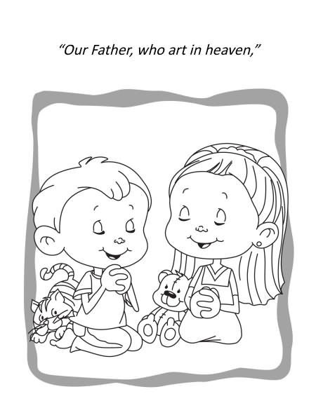 The lords prayer â coloring and activity book â