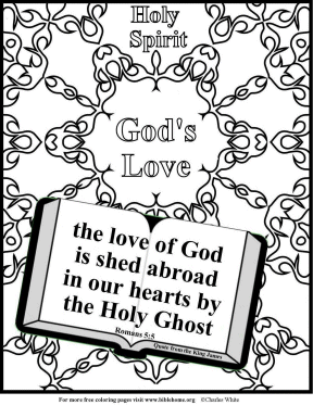 Free family bible coloring pages about god