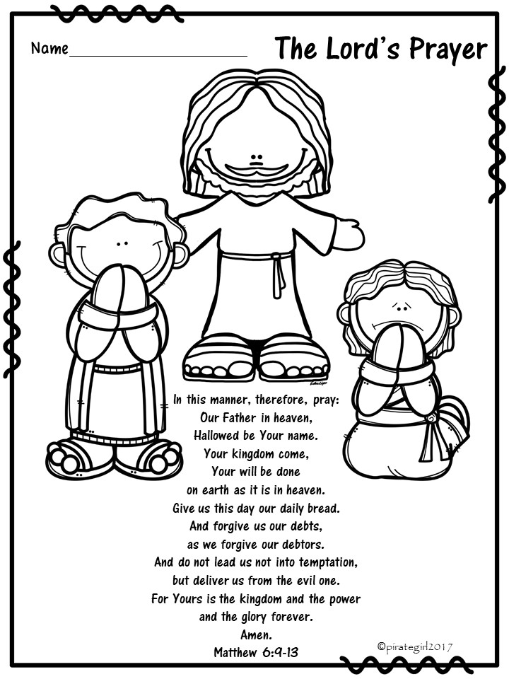 Devotions weekly the lords prayer made by teachers