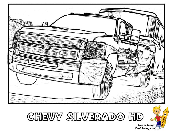 Chevrolet silverado trucks truck coloring pages chevy silverado cars coloring pages