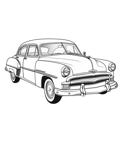 Free printable cars automobiles coloring pages list