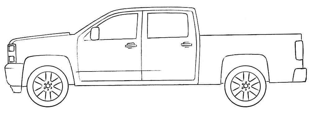 Chevy truck coloring page coloringpagez chevy trucks truck coloring pages trucks