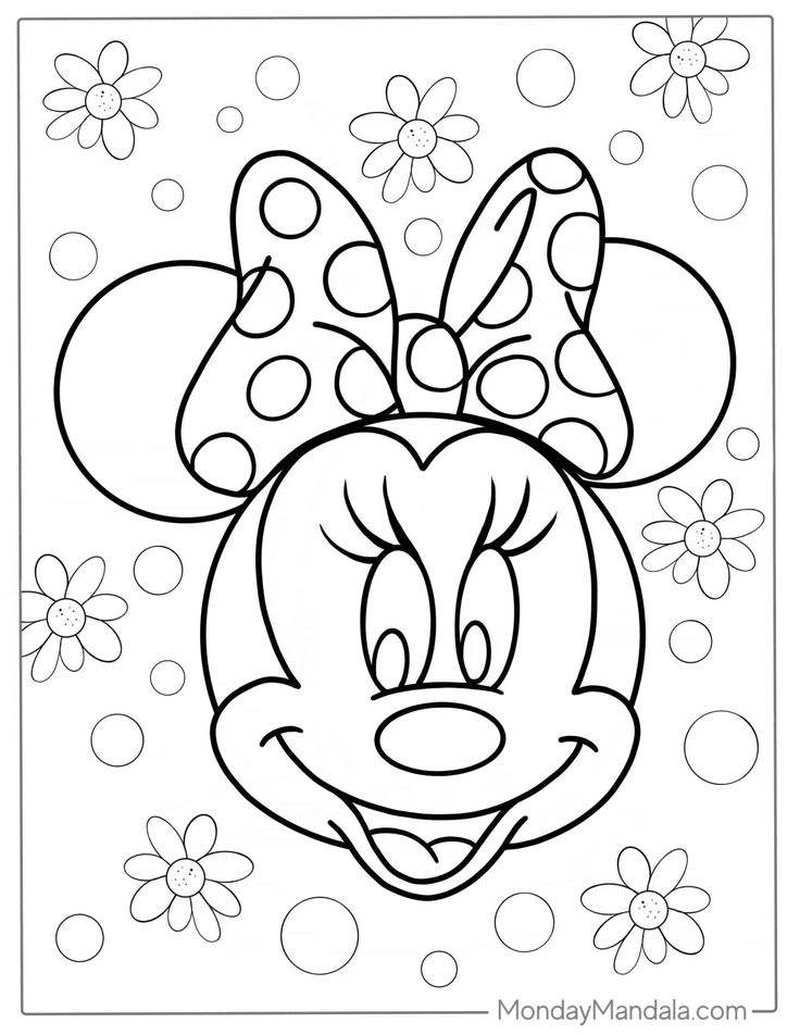 Minnie mouse coloring pages free pdf printables minnie mouse coloring pages mickey coloring pages mickey mouse coloring pages