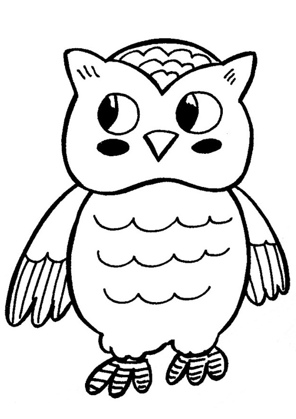 Coloring pages free printable owl coloring pages for kids