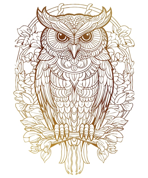 Page owl coloring pages print images
