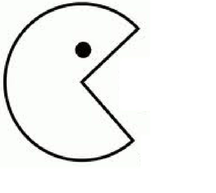 Pacman coloring pages to download and print for free